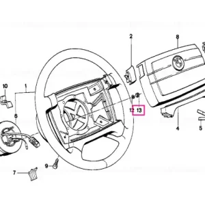 Piuliță hexagonală M2,5 - BMW Preț redus