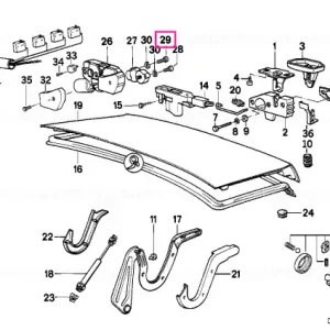 Surub cap cilindric M4X30 - BMW Reducere