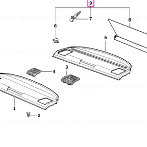 Kit retrofit, parasolar manual - BMW Noutate