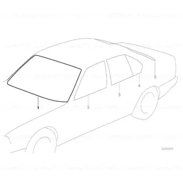 Disponibil imediat Parbriz BMW Seria 3 E30