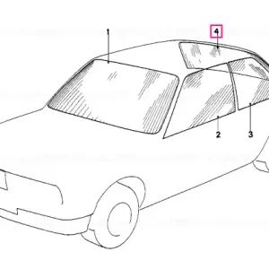 Geam spate verde - BMW Cumpără online