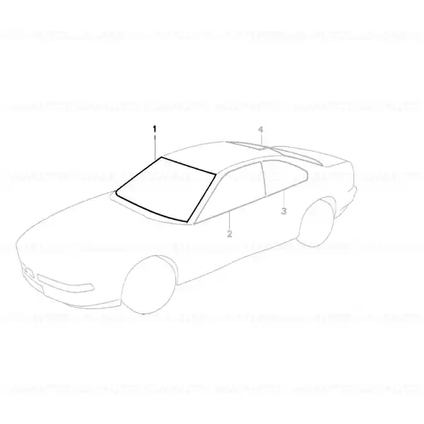 Discount Parbriz tenta verde - BMW Seria 8 E31 Coupe