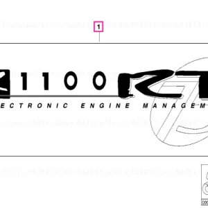Autocolant SW/KLASS.-RT/SI - BMW Motorrad Ieftin