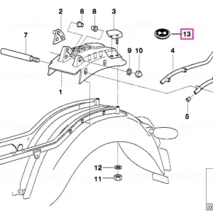 Plăcuță D=27MM - BMW Motorrad Ofertă specială