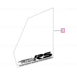 Decal mic DARKBL/GE/WEISS - BMW Motorrad Nu rata