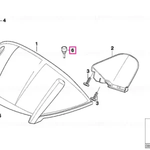 Cel mai vândut Tampon cauciuc dreapta - BMW Motorrad