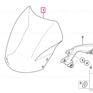Parbriz - BMW Motorrad Lichidare de stoc