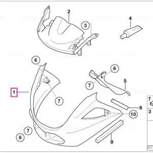 Panou decorativ superior aprimat - BMW Motorrad Cumpărături sigure