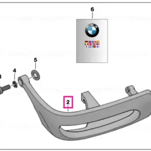 Bară protecție stânga - BMW Motorrad Reducere de preț