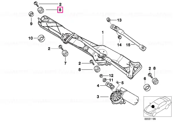 Preț mic Bucșă rulment gaură rotundă D=12 - BMW