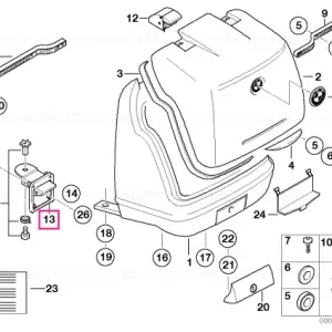 Incuietoare - BMW Motorrad Livrare gratuită