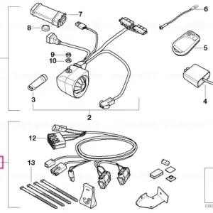 Reduceri Set piese alarma antifurt - BMW Motorrad