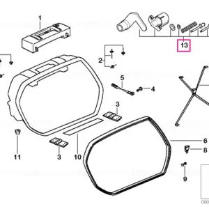 Reducere extra Mecanism blocare cutie functii - BMW Motorrad