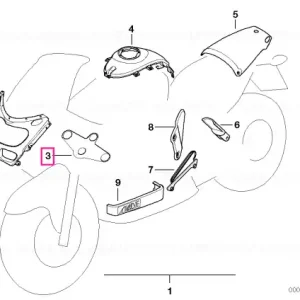 Capac punte furca CFK - BMW Motorrad Nu rata