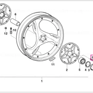 Șurub cap oval M8X25 - BMW Motorrad Cel mai vândut