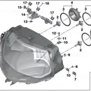 Comandă acum Far - BMW Motorrad