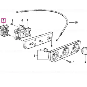 Comutator ventilator - BMW Ofertă limitată