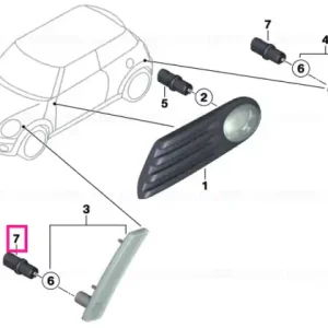 Reducere Soclu bec, lumină de parcare - BMW Motorrad