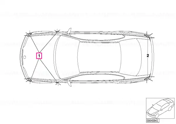 Kit retrofit indicator direcție alb - BMW Chilipir