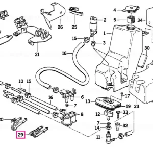 Lichidare de stoc Colier furtun - BMW