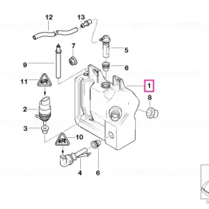 Rezervor fluid fără indicator nivel - BMW Ofertă exclusivă
