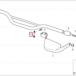 Expediere rapidă Cleme țeavă - BMW Motorrad
