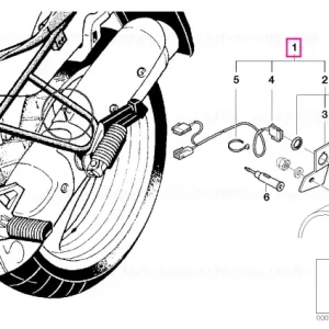 Doar azi Kit retrofit conector - BMW Motorrad