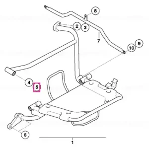 Ofertă specială Șurub cap cilindric M8X35 - BMW Motorrad