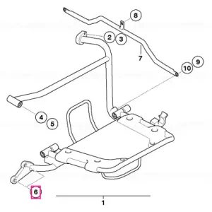 Reducere specială Șurub cap cilindric M8X30 - BMW Motorrad