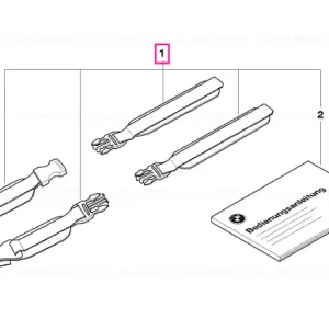 Set fitinguri geantă rezervor R1200ST - BMW Motorrad Mai ieftin