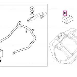 Reducere specială Kit montaj suport carcasă - BMW Motorrad