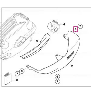 Bucșă guler DI=6,5 L=5 - BMW Motorrad Reducere de preț