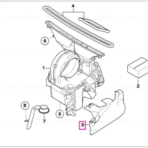Cel mai bun preț Capac radiator încălzitor - BMW - Mini