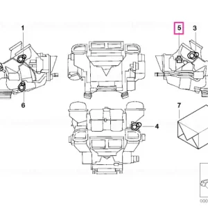 Comandă acum Actuator clapetă aer proaspăt - BMW
