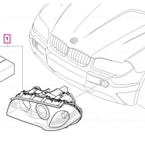 Kit instalare bec Xenon - BMW Plată sigură