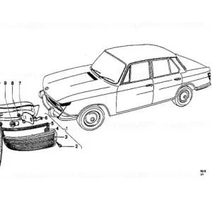 Doar azi Indicator viraj stânga - BMW