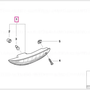 Plată sigură Indicator viraj față stânga - BMW Motorrad
