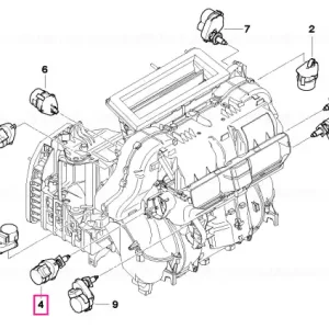 Actuator ventilație stânga - BMW Ofertă limitată