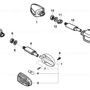 Indicator directie GRAPHITAN - BMW Motorrad Ofertă specială