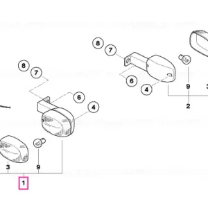 Super ofertă Indicator directie fata stanga - BMW Motorrad