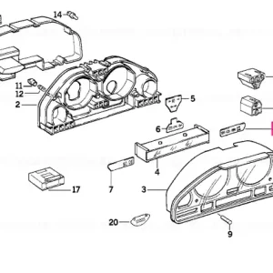 Ofertă specială Indicator luminos control dreapta - BMW