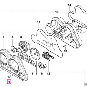 Ofertă exclusivă Garnitură tijă împingător - BMW Motorrad