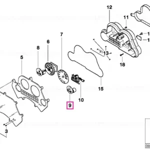 Indicator temperatură - BMW Motorrad Ofertă exclusivă
