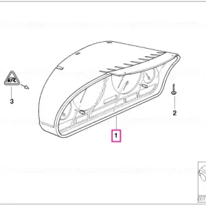 Cumpără acum Grup instrumente necodat KM/H - BMW