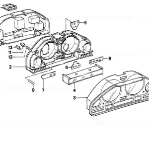 Chilipir Placa conductor schimb - BMW
