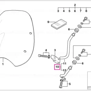 Discount Set piese para-briz - BMW Motorrad