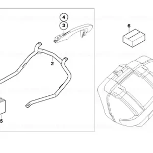 Plată sigură Suport carcasa - BMW Motorrad