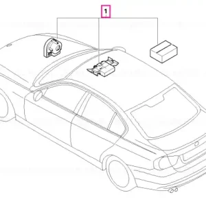 Livrare expres Kit retrofit alarma anti-furt - BMW