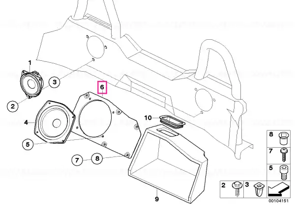 Placa acoperire dreapta - BMW Noutate