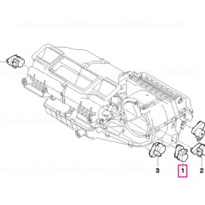 Discount Actuator amestecare aer - BMW